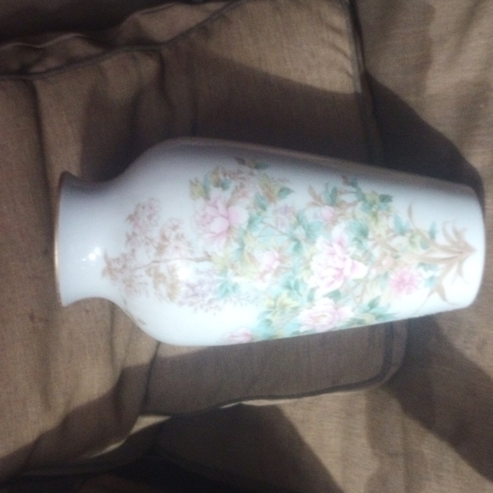 Vintage Ceramic Shibata Floral Vase